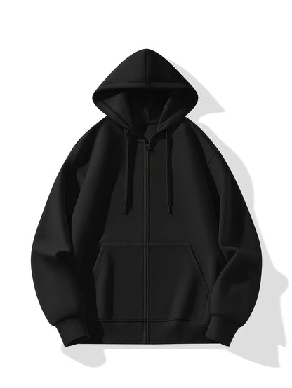 Dragon Ball Y2K Versatile Zipper Hoodie Men's Autumn/Winter New Gohan Anime Printed American Hip Hop Casual Loose Sweater Top