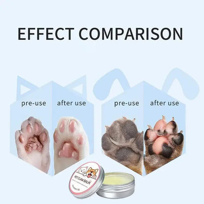 50g Creme Hidratante para Patas de Animais de Estimação Creme para Patas de Gatos Domésticos Creme para Patas de Cães Inverno Cuidados com as Patas de Gatos Hidratante para Patas de Cães