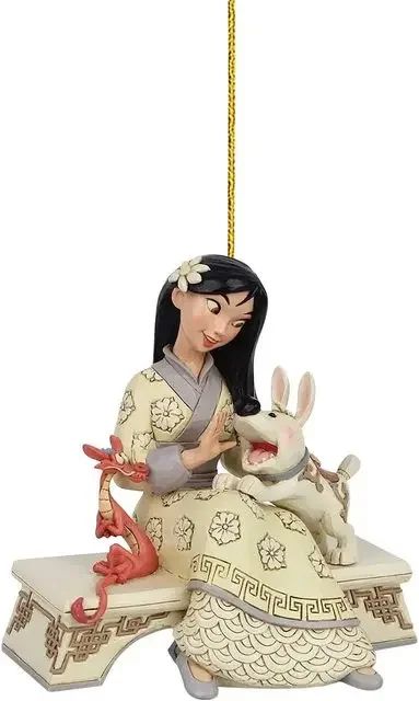 Decoração de Árvore de Natal, Arranjo de Festa de Fim de Ano, Artesanato Infantil de Natal, Brinquedo Infantil de Venda Quente Boneca Princesa Disney Pingente Ornamento Presente