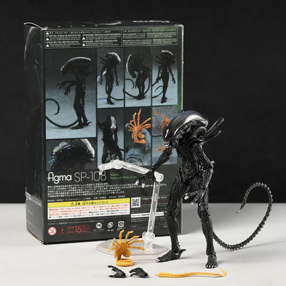 figma SP-108 Alien Big Chap Action Figure Boneco Colecionável de Terror