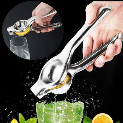 Stainless Steel Manual Juicer Processor Lemon Squeezer Orange Fruit Household Lemon Clip Fruit  Pressing Kitchen Accessories
