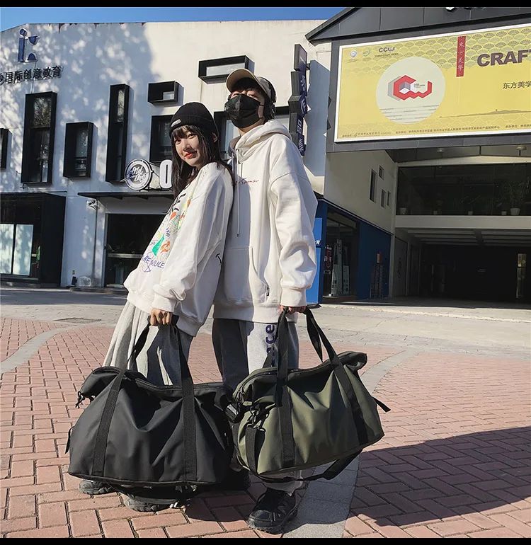 Oxford Travel Bag Handbags Large Capacity Carry On Luggage Bags Men Women Shoulder Outdoor Tote Weekend Waterproof Sport Gym Bag