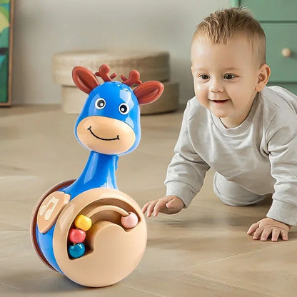 Brinquedos Roly-Poly para Bebês de 6 a 12 Meses, Brinquedos Gangorra para Meninos e Meninas - Perfeito para Aprender a Engatinhar e Educação Infantil