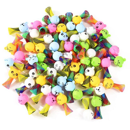 Creative Animal Jumping Doll Toys Cartoon Multicolor Bouncing Elf Christmas Gift Kids Birthday Party Favors Toys School Prizes