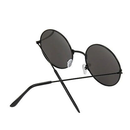 Movie Leon: The Professional Matilda Cosplay Glasses Retro Round Frame Eyewear Punk Sunglasses Halloween Eyeglasses Accessories