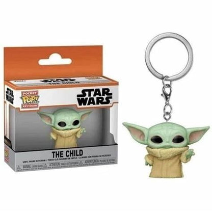 29 estilos FUNKO Chaveiros Star Wars Baby Yoda Chaveiro Brinquedo Boba Fett IG-11 The Mandalorian Darth Vader Stormtrooper Chaveiros