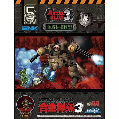 Kits de Montagem New Era Models Metal Slug 3 - Miniaturas de Veículos Militares Escala 1/72 Tanques/Mechas/Aeronaves/Caminhões Modelos Colecionáveis