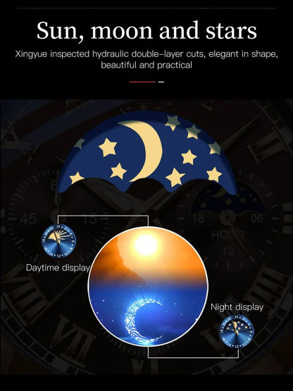 OLEVS 2871 Multifunctional Men's Watches Stainless steel Luminous Waterproof Luxury Men Wristwatch Business Watch Man