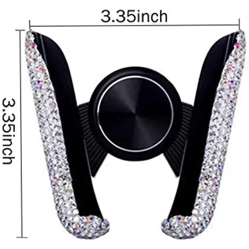 VIKEFON Suporte Universal para Celular para Carro Suporte para Celular Saída de Ar Clipe Estável Acessórios para Interior de Carro