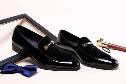 ZapatosPara HombreMen Social Shoe AutumnLuxury Men Dress Leather Shoe Fashion Flat Men Shoe Italian Business Casual Shoes Loafer