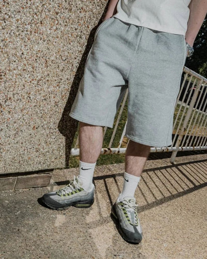 American Hip-hop Dragon Head Striped Casual Loose Shorts Men 2025 High Street Retro Punk Fashion Oversized Straight Pants Women