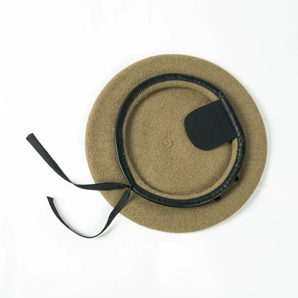 Large Size Wool  Military  Army Berets Hat for Big Head Unisex Men Women Devil Soldier Winter Warm Wide Beret Cap Painters Hats