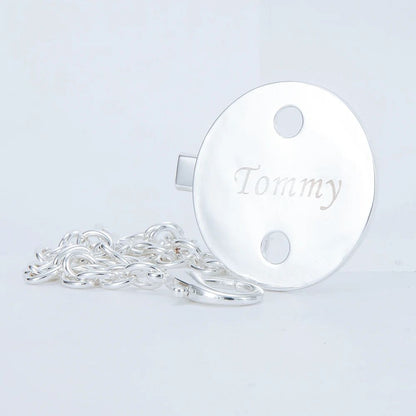 MIYOCAR personalized bling pacifier clip BPA free dummy bling unique gift baby shower