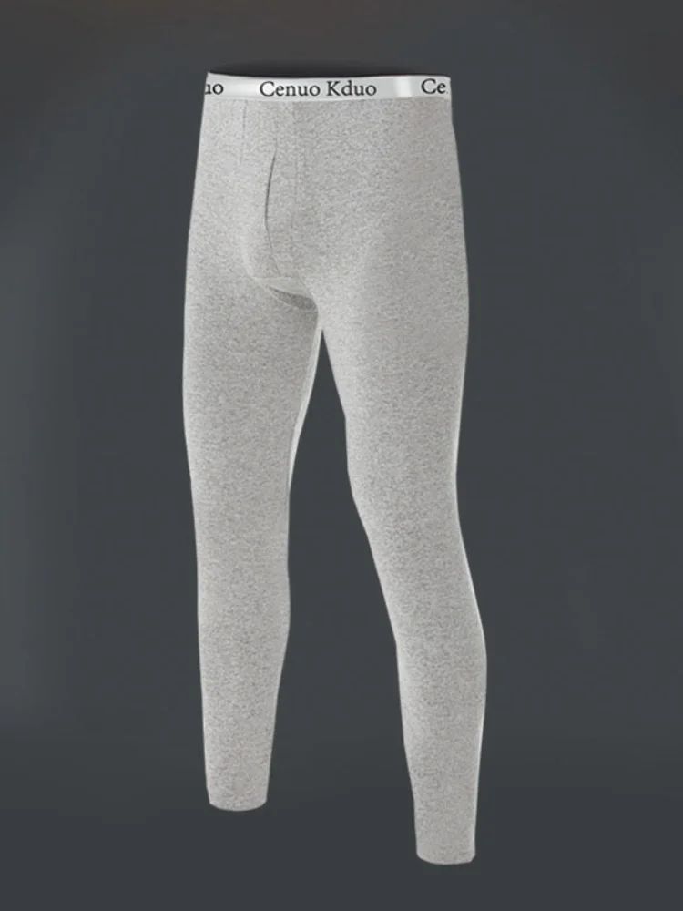 2025 Men's Thermal Underwear Pants, Slim Leggings, Fleece Thickened Skinny Warm Long Pants, Men's Warm Pants For Autumn Winter