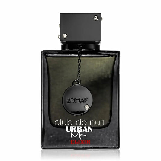 Armaf Club De Nuit Urban Man Elixir EDP 3.6oz – Bold Woody Amber Cologne, Gift for Halloween, Thanksgiving & Christmas
