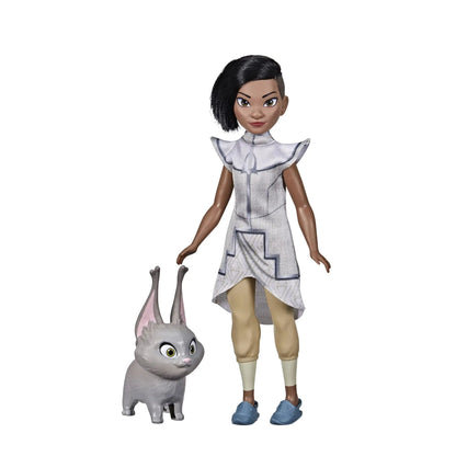 Hasbro Original Disney Raya e o Último Dragão Coleção Anime Figura de Ação Modelo Brinquedo Presente de Aniversário para Meninos e Meninas