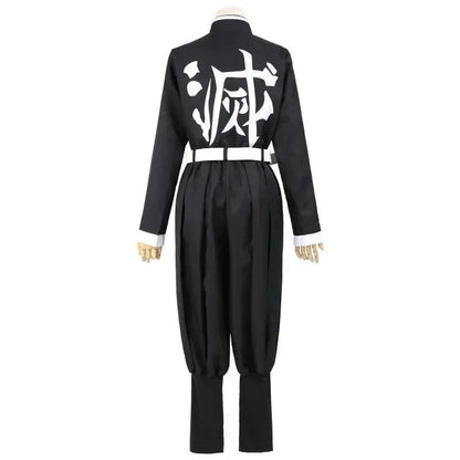 2026 New Cosplay Costume Anime Slayer Yaiba Top Jacket Pants Black Team Unisex Uniform Set Halloween Christmas Clothes