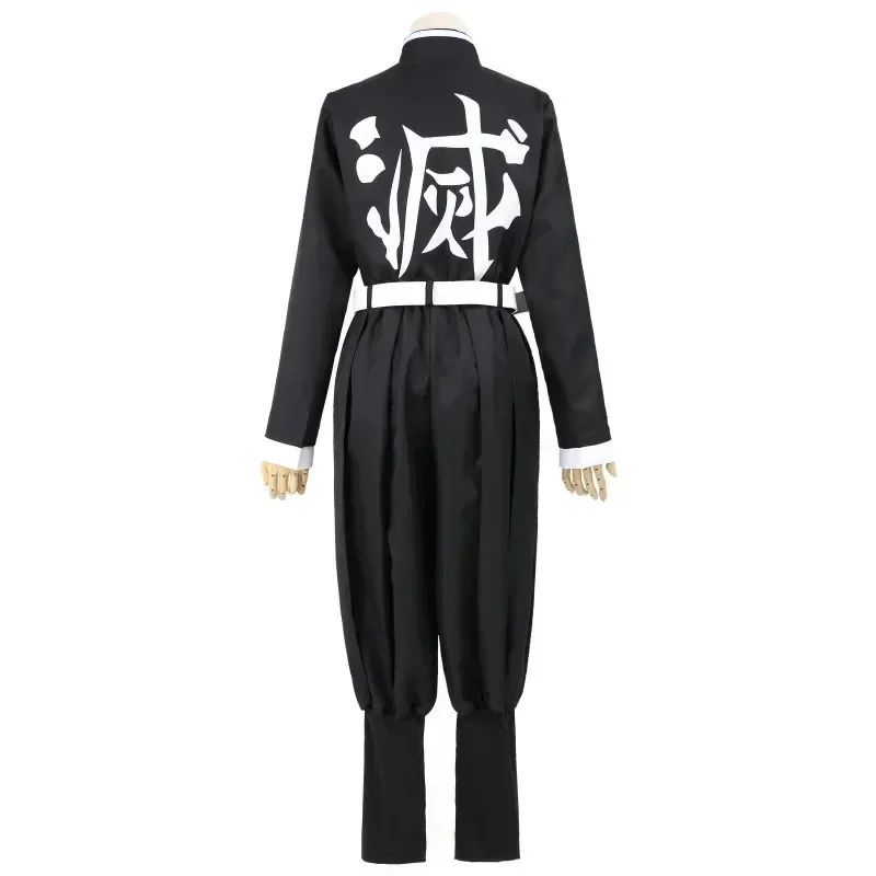 2026 New Cosplay Costume Anime Slayer Yaiba Top Jacket Pants Black Team Unisex Uniform Set Halloween Christmas Clothes