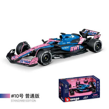 Novidade em Estoque Bburago Série F1 2025 1:43 2025 F1 Sf-25 Leclerc Rb21 Verstappen Mcl39 W16 Modelo Miniatura de Liga Brinquedos Personalizados Presentes