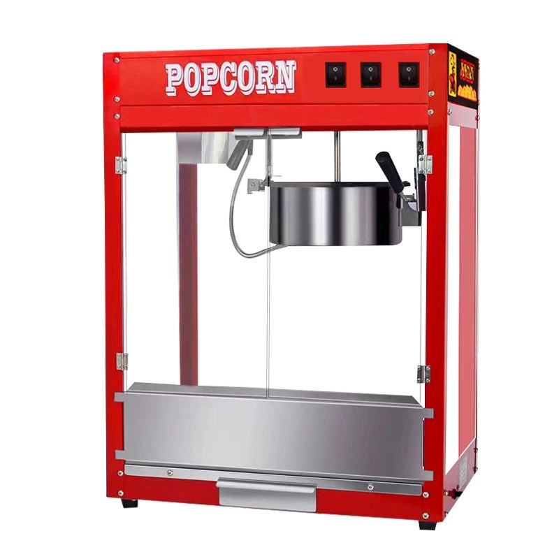 Máquina de Pipoca Comercial Profissional 220V com Ar Quente Automática Elétrica C