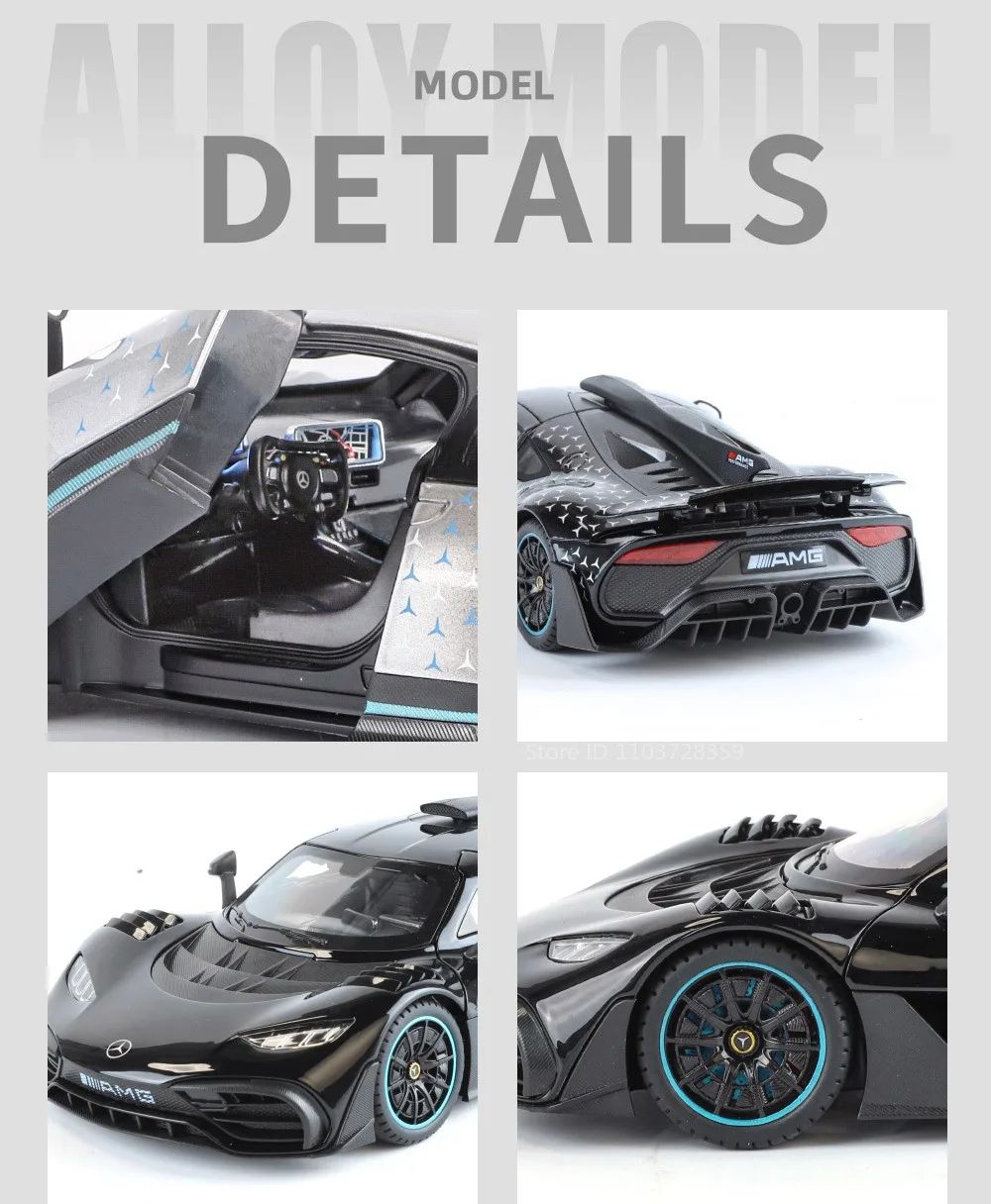 1:18 UM GT Miniatura Sports Car Modelo Brinquedos Liga Diecast Supercarros Som Luz Portas Abertas Absorção de Choque para Presentes Infantis