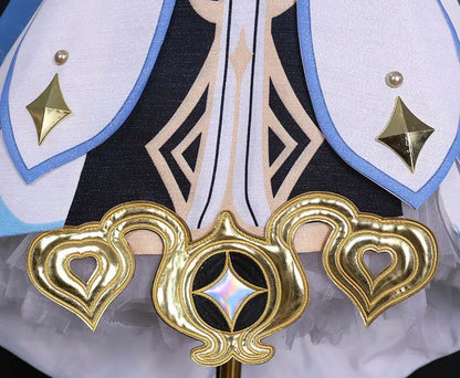 High Qualiy Lumine Cosplay Costume Wig Hair Game Impact Character Traveler for Women Cosplay Anime Events Role Play Dress