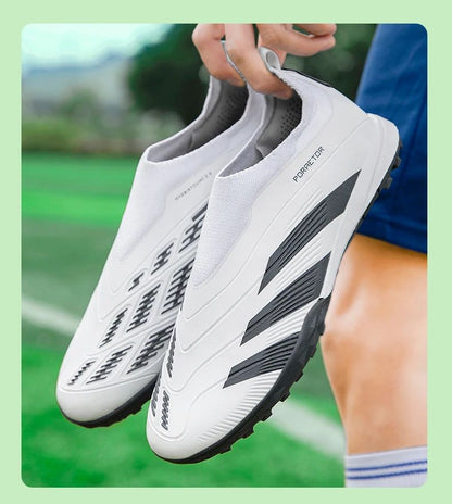 Mens High Quality Ultralight Football Shoes Society Cleats Indoor Soccer Shoes Professional Original Fast Futsal Football Boots