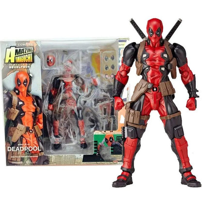X-men Yamaguchi Deadpool Wolverine Action Figure Articulada Variante Modelo Estátua Dead Pool Enfeites Colecionáveis Presentes Brinquedos