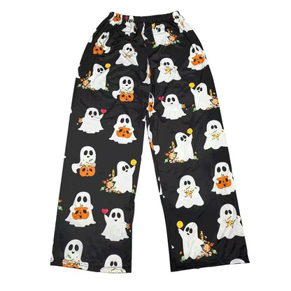 New Anime Stitch Pajama Pants Halloween Fashion  Pajama Trousers men's Home Pants Autumn Winter Loungewear Trouser