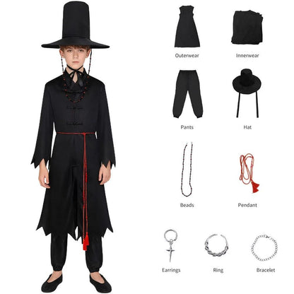 Movie Saja Boys Role Play Props Party Cosplay Set for K-POP Boys Jinu Halloween Party Cosplay Comic Exhibition Costume Outfit