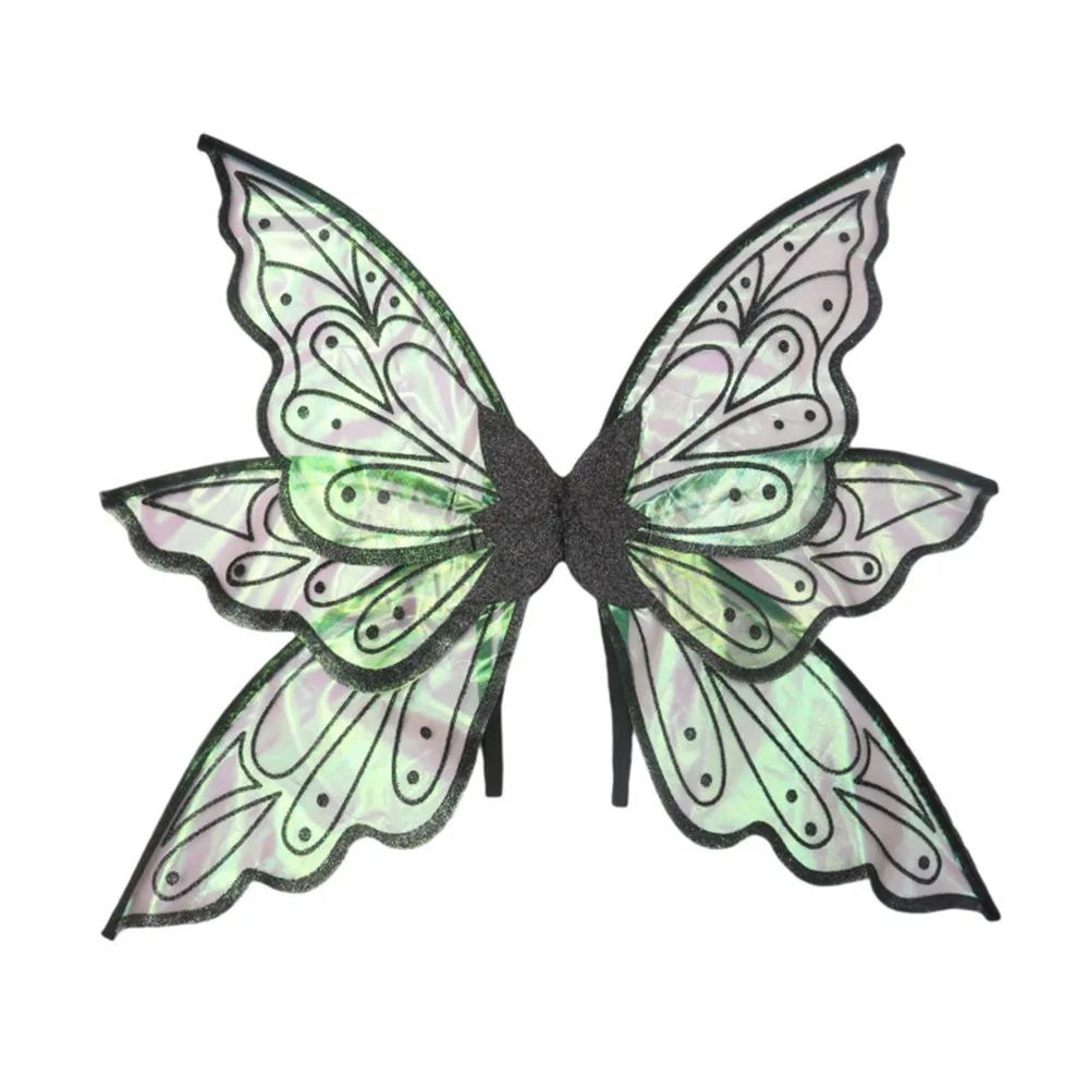 1PC Adults Fairy Wings Girls Sparkling Angel Wings Butterfly Costume Wings Halloween Costume Dress up Party Favor Christmas Gift