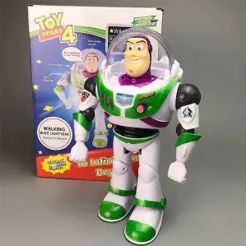 40cm Disney Toy Figuras de Anime Toy Story 4 Woody Buzz Jessie Rex Bonecos Modelo Falantes Figurinhas de Ação Coleção de Decoração Brinquedo de Natal