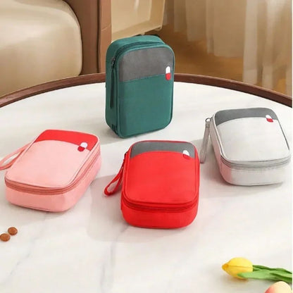 Medical Bag Portable Travel First Aid Kit Waterproof Large Capacity Medicine Storage Organizer Emergency Bag Camping