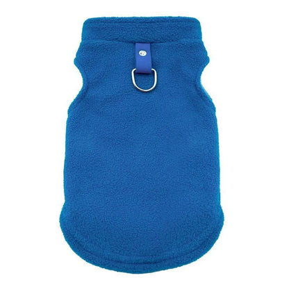 Roupa de Cachorro da Moda Outono e Inverno Roupa de Estimação Pequena Engrossar Quente Cor Sólida Moletom de Duas Pernas com Capuz Produtos Casuais para Pets