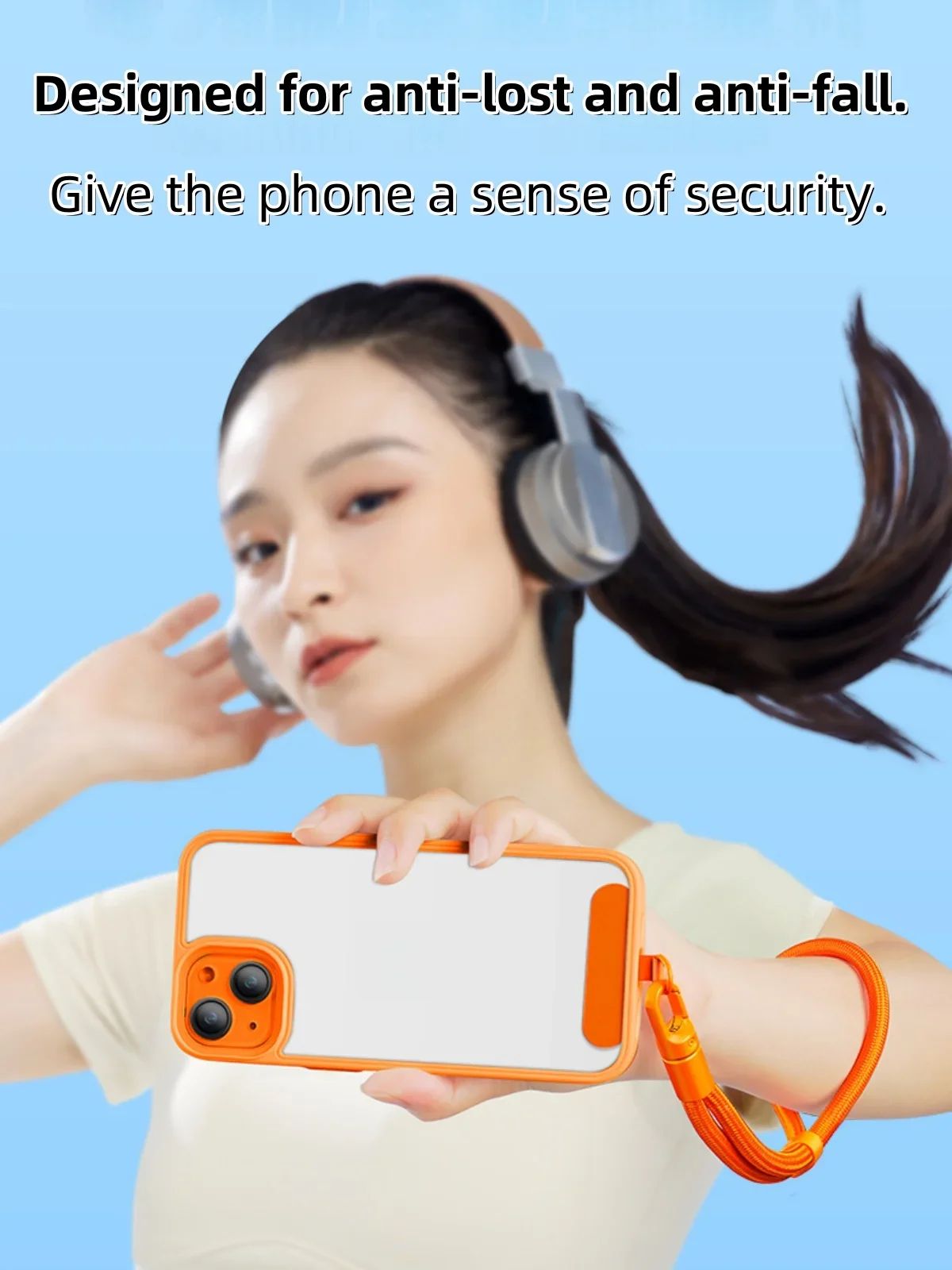 Alça Ajustável para Celular Cordão para Celular a Tiracolo Cordões de Pescoço com Patch para iPhone Corda de Suspensão para Celular