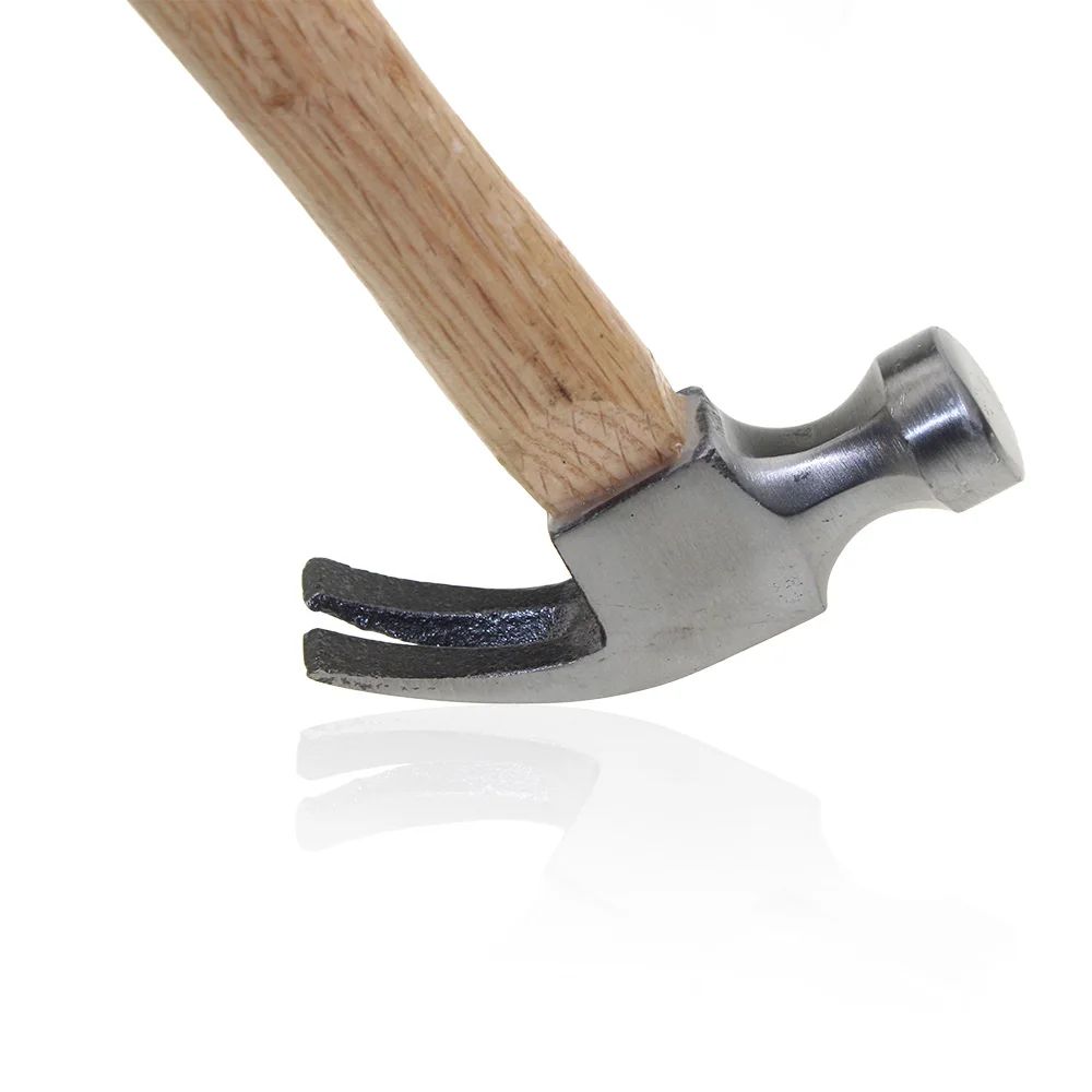 Ninth World 1PCS Martelo de unha tubular de aço 45 de 12 polegadas Ferramentas profissionais para marcenaria e reforma de casa