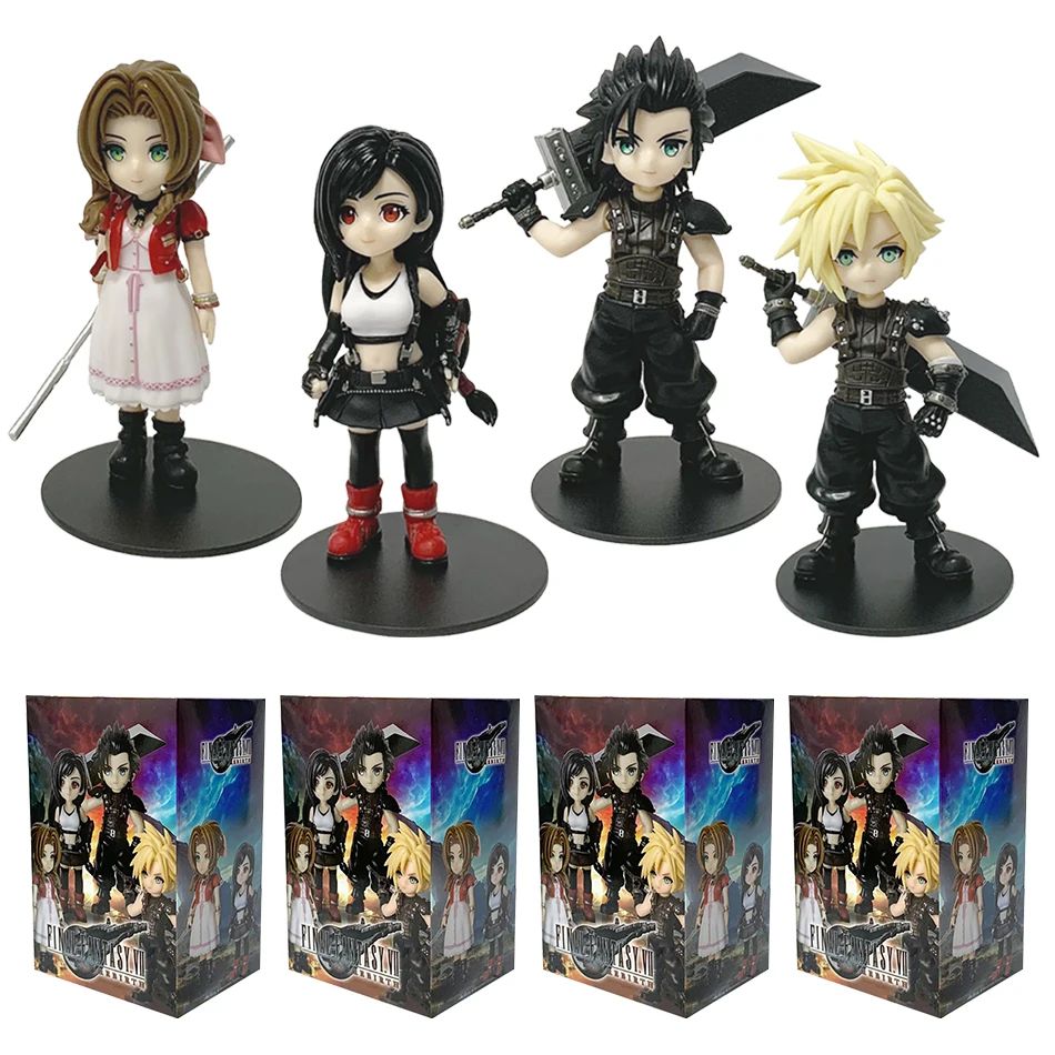 Final Fantasy 7 Rebirth Q: Cenário do Ornamento de Modelo Feito à Mão de Tifazak Scroud Alice Envolvente