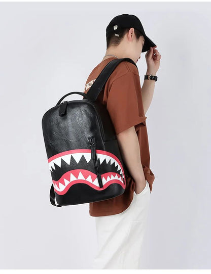 Stylish Men's Plaid Laptop Backpack - 15 Inch Computer Bag for High School College, Durable Casual Daypack Rucksack