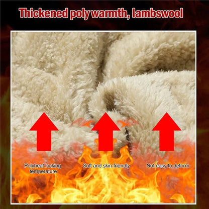 Animal Game Winter Plush Thick Fleece Waterproof Casual Pants Outdoor Windproof Warm Trousers Lambswool Thermal Sport Sweatpants