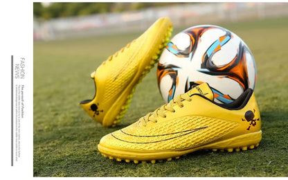Men Society Soccer Shoes Cleats TF/FG Indoor Non Slip Original Professional Fast Football Shoes Grass Training Football Boots