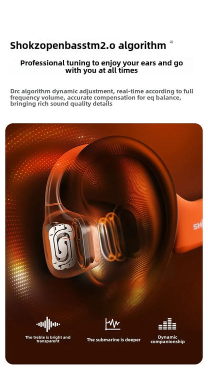 Original SHOKZ OpenRun Pro 2 S820 S821mini Bluetooth Earphones IP55 Waterproof Bone Conduction Headphones Music Sports Earbuds