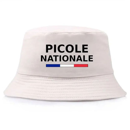 Summer Picole Nationale Bob Man Reversible Bucket Hat Women Cotton Fisherman Cap Unisex Outdoor Sport Sun Activities Panama