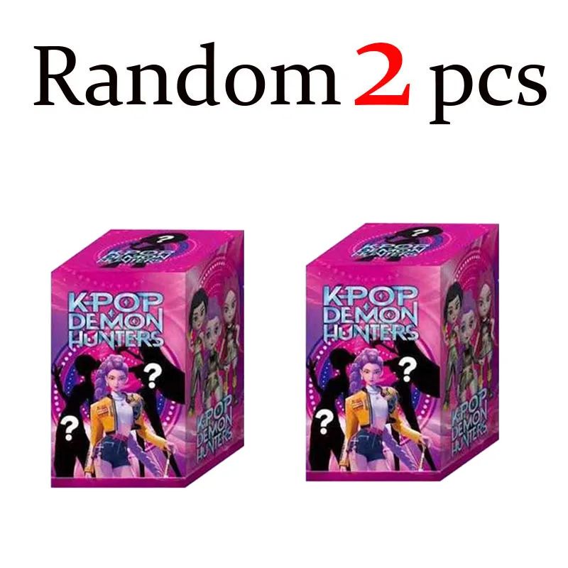 2025 Hot Anime KPop Devil Hunter Boneca de Vinil Rumi Mira Zoi Personagem Máscara de Vinil Blind Box Enfeite de Brinquedo Presente de Aniversário