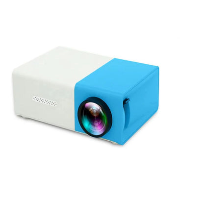 Mini projetor portátil YG300 com suporte a memória de ultra-alta definição para HDTMI, USB e SD, para cinema ao ar livre e projeção de home theater