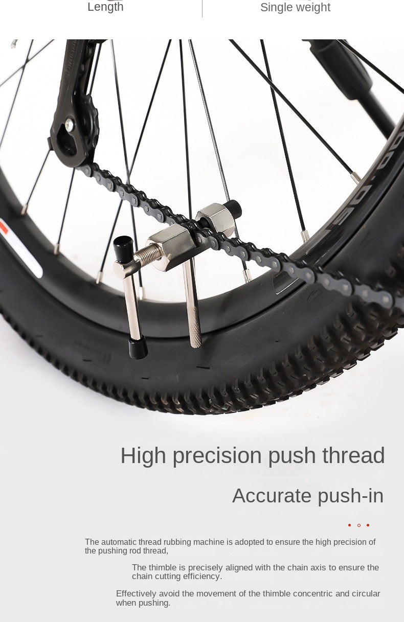 Kit de Ferramentas para Reparo de Bicicletas Extrator de Cassete Extrator de Suporte Ferramenta de Remoção de Volante de Bicicleta Cortador de Corrente Extrator de Pedivela Chave de Bicicleta