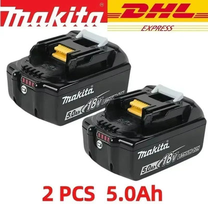 ??Bateria Recarregável Original Makita 6Ah*9Ah para Ferramentas Elétricas Makita 18V com LED Substituição Li-ion LXT BL1860 BL1850