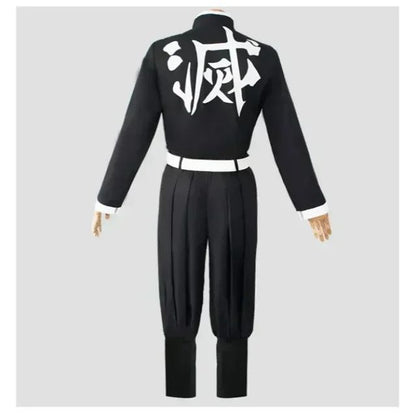 2026 New Cosplay Costume Anime Slayer Yaiba Top Jacket Pants Black Team Unisex Uniform Set Halloween Christmas Clothes