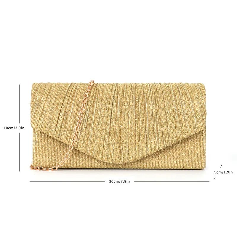 Fashion Chain Shoulder Bags Wedding Party Purse Ladies Luxury Evening Bags Sequins Clutches Women Glitter Banquet Handbags