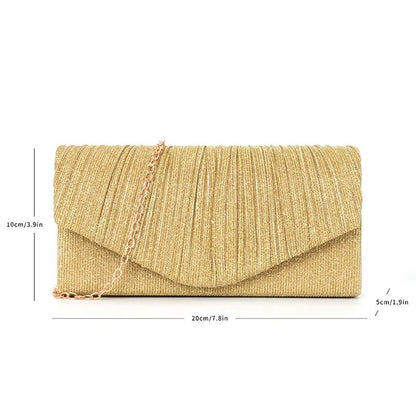 Fashion Chain Shoulder Bags Wedding Party Purse Ladies Luxury Evening Bags Sequins Clutches Women Glitter Banquet Handbags