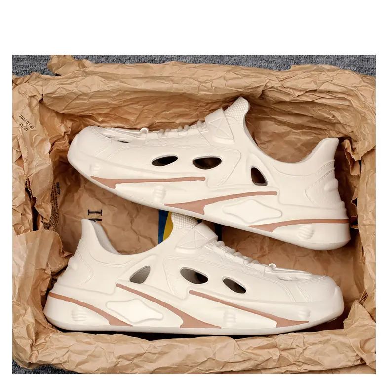 Summer Men's Outdoor Sandals Slippers Beach Comfortable Thick Soft Clogs Men Women Beach Sandals Male Casual Water Garden Shoes